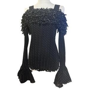 Unique Women's Black Blouse